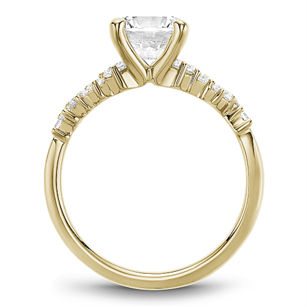 Noam Carver 14K Yellow Gold Diamond Engagement Ring