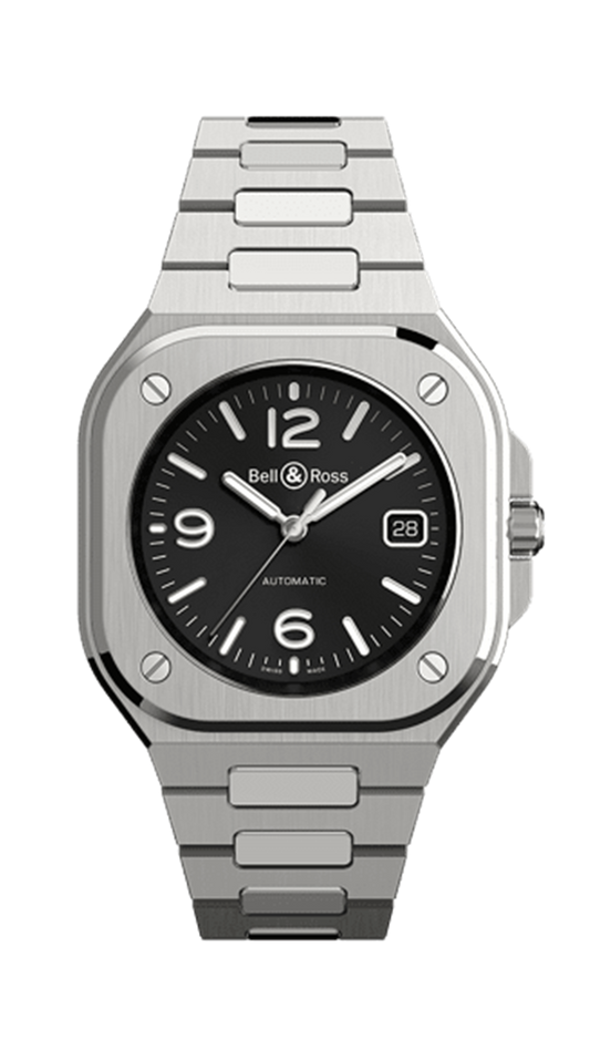 Bell & Ross BR 05 BLACK STEEL 40MM