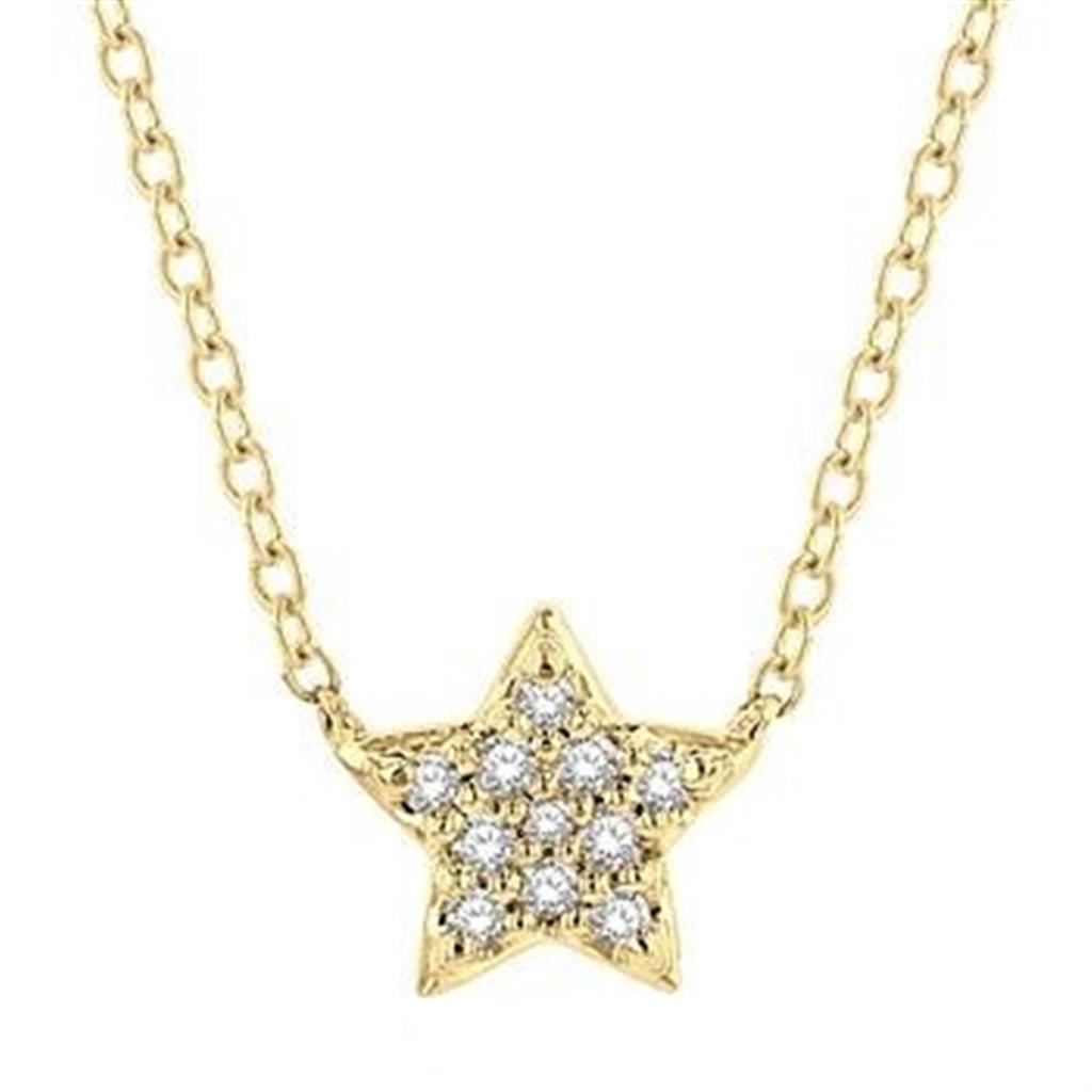 Petite Star Diamond Fashion Pendant