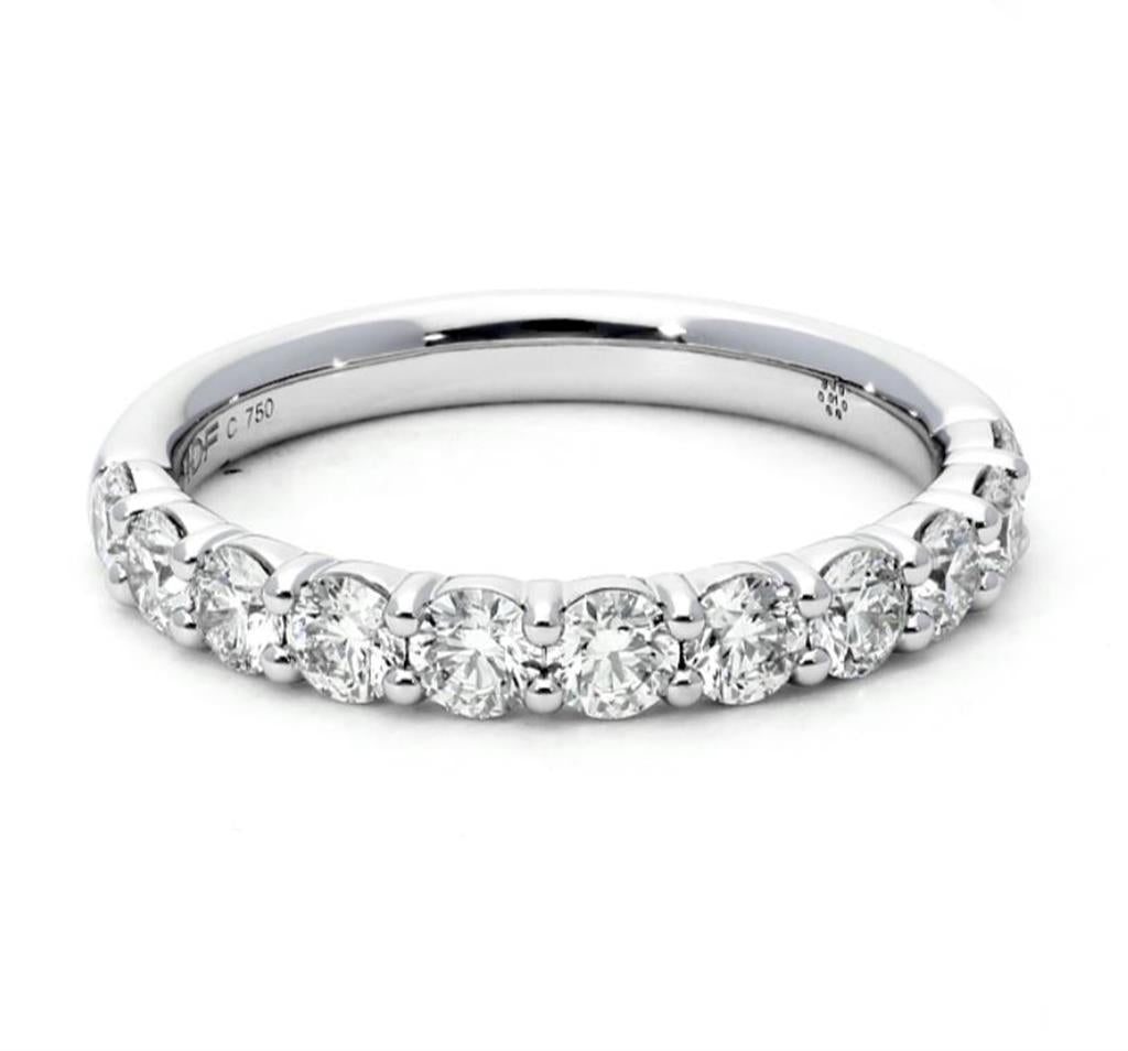 Hearts On Fire Signature 11 Stone Diamond Band