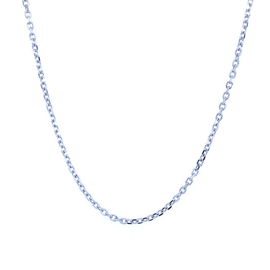 Rolland's Design Cable Link Diamond Cut Chain 20"