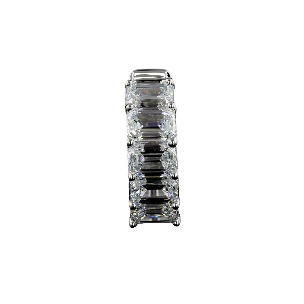 Rolland's Designs Lab Diamond Huggies -3.18cts