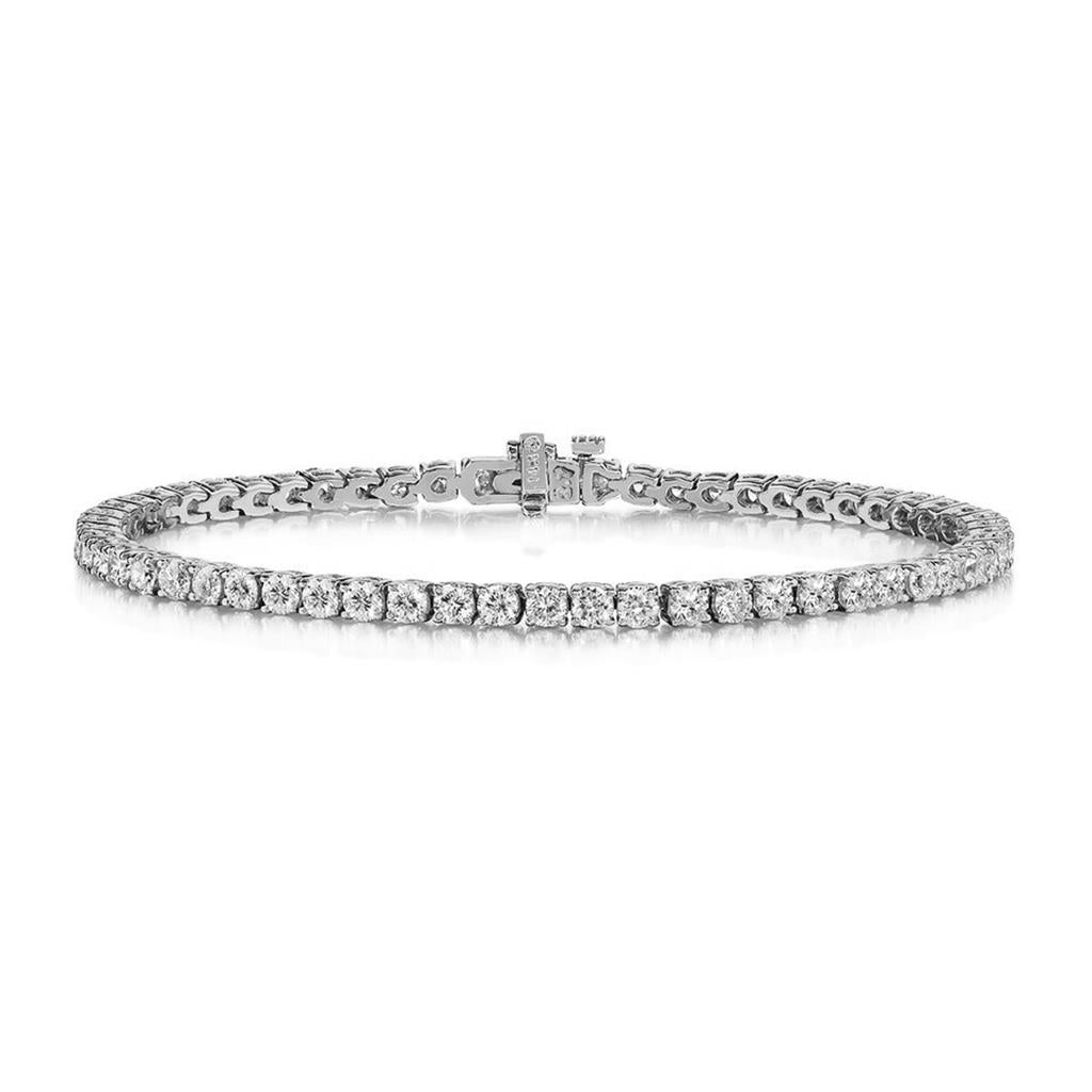 Rolland's Design Diamond Tennis Bracelet -3.02ct