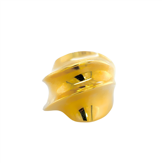 Estate 18K Gold WideTwist Ring