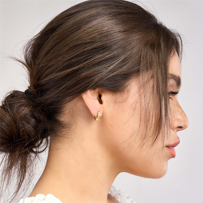Rolland's Designs 14K Gold Hoops