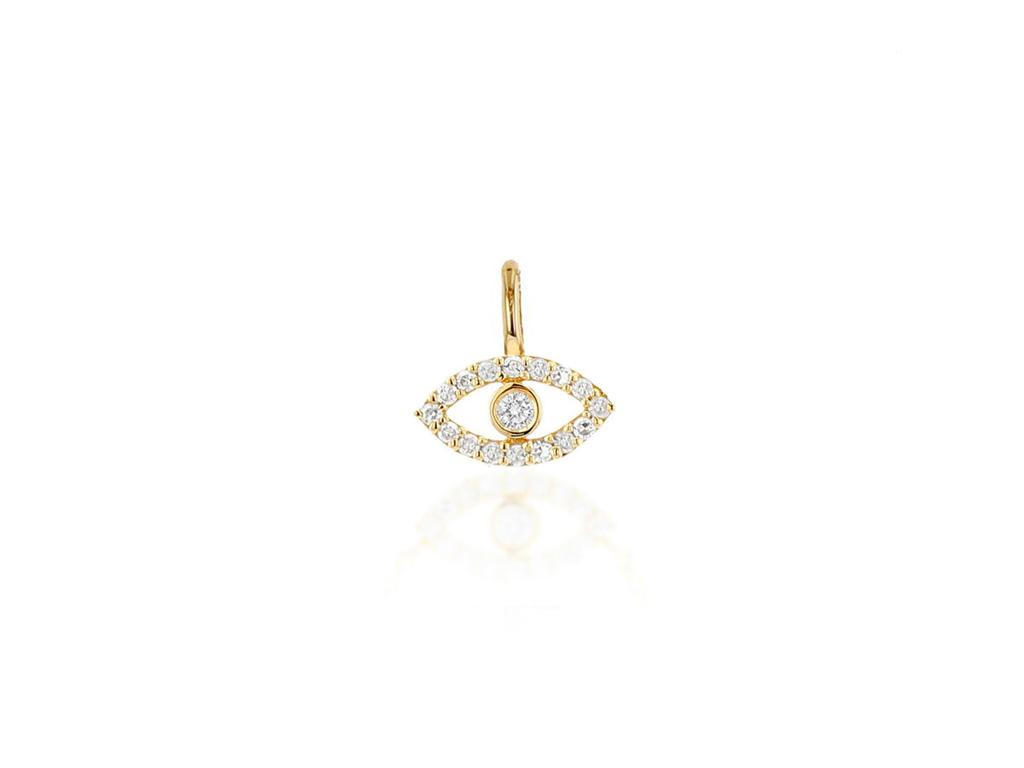 Rolland's Designs Diamond Evil Eye Charm