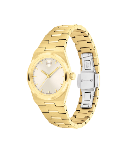 Movado Bold Quest Mini Light Gold 28mm
