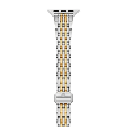 Michele Two Tone Stainless Steel Strap