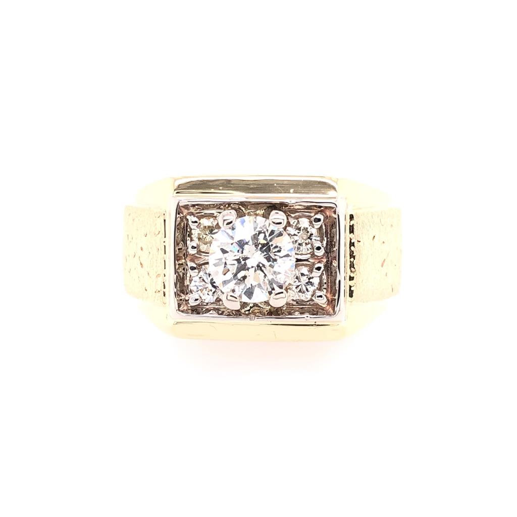 Estate Gents Diamond Ring