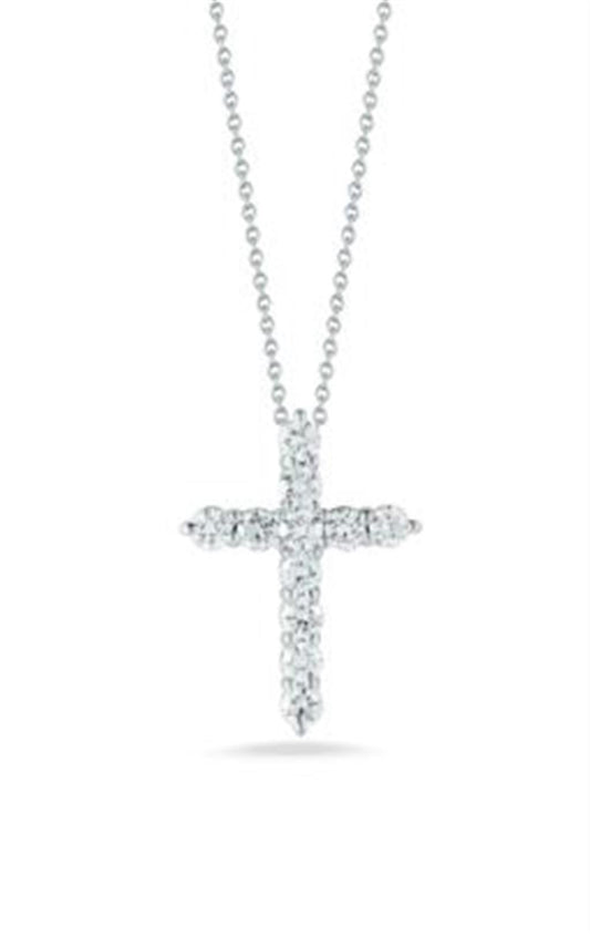 Roberto Coin Diamond Cross Pendant