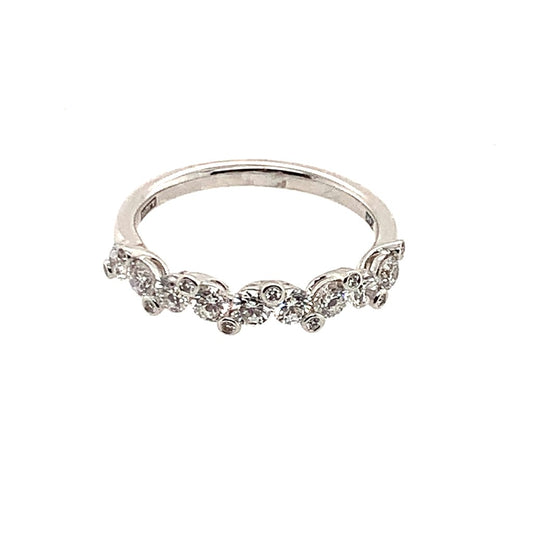 A Jaffe 14Kw Diamond Wedding Band