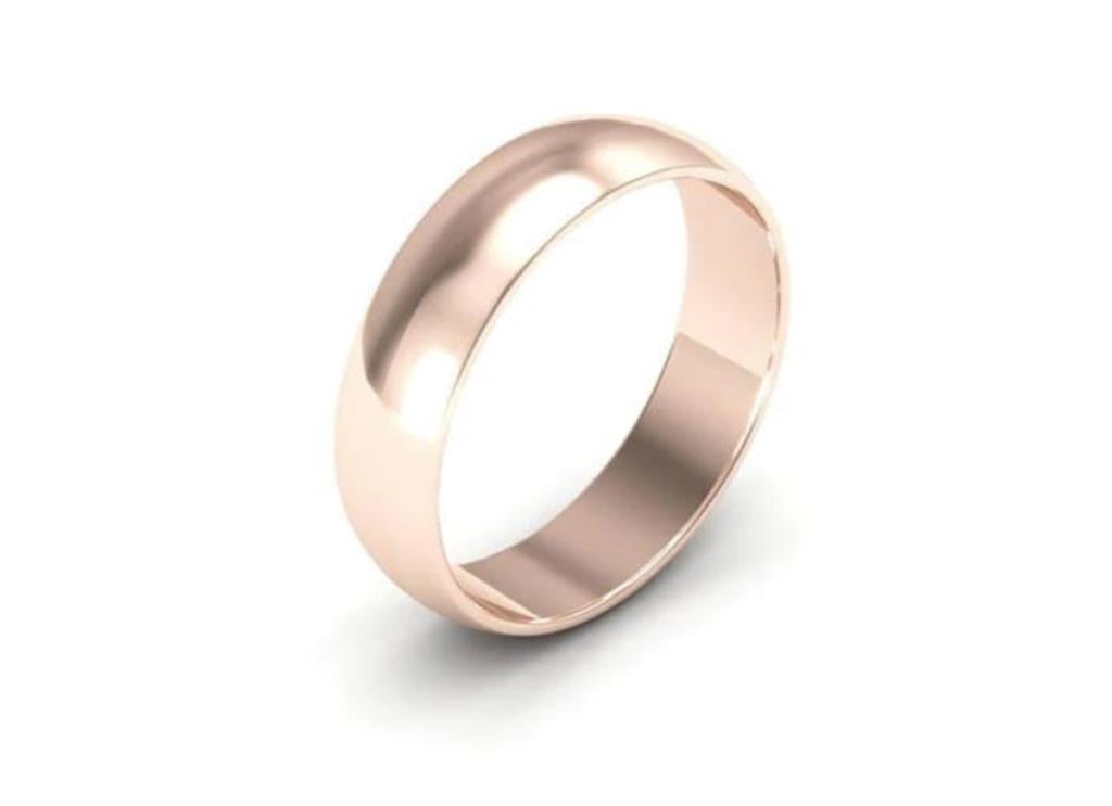 Estate 14K Rose Gold Band