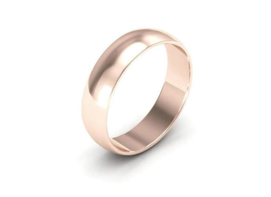 Estate 14K Rose Gold Band