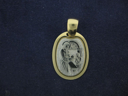 Gold Religious Pendant