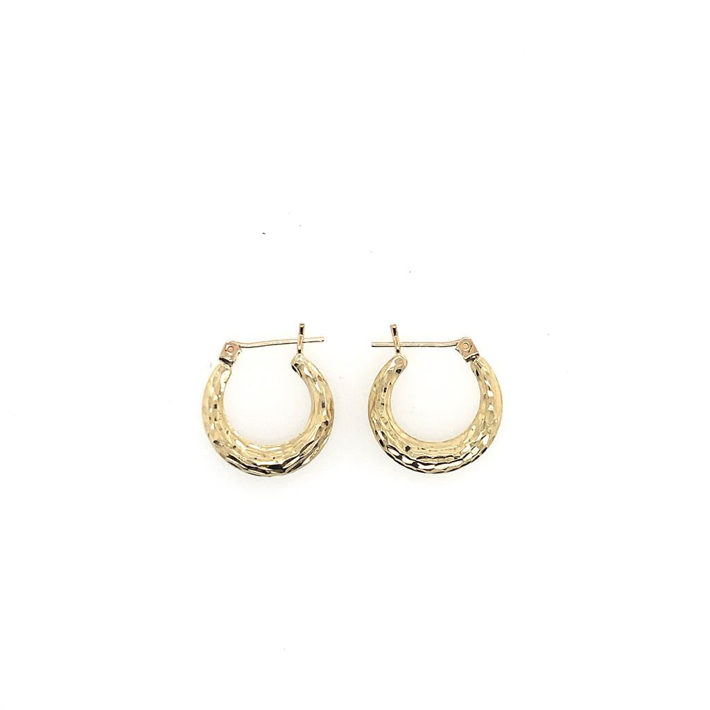 Estate 14k Small Hoops