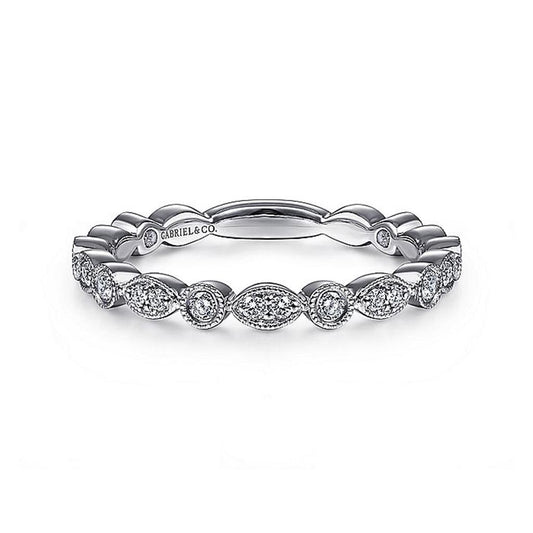 Gabriel & Co. Marquise & Round Diamond Brand
