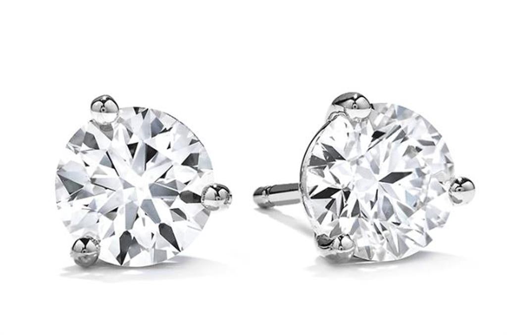 Hearts on Fire Dream Cut Diamond Earrings- 1.50 Cts