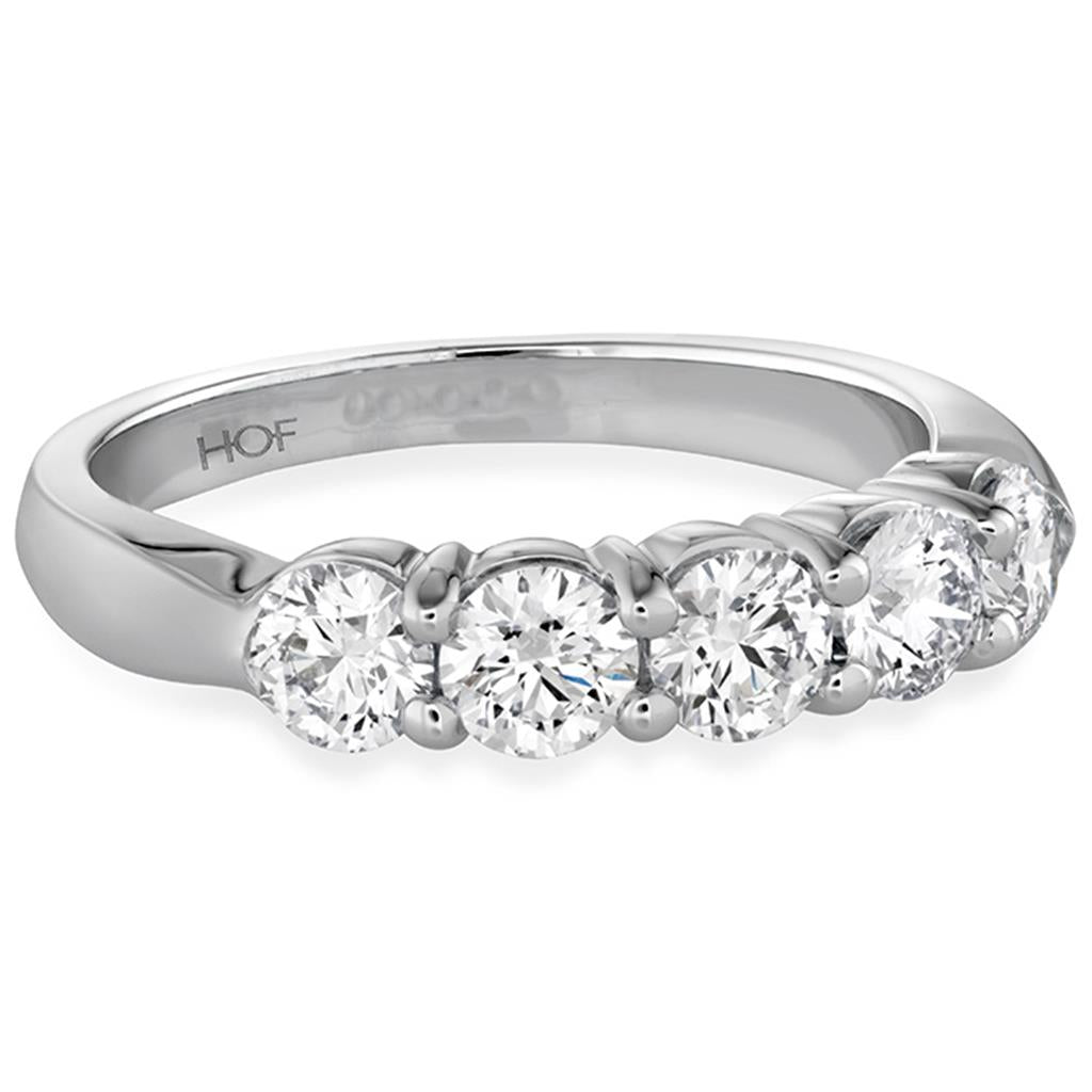 Hearts On Fire 5-Stone Diamond Band