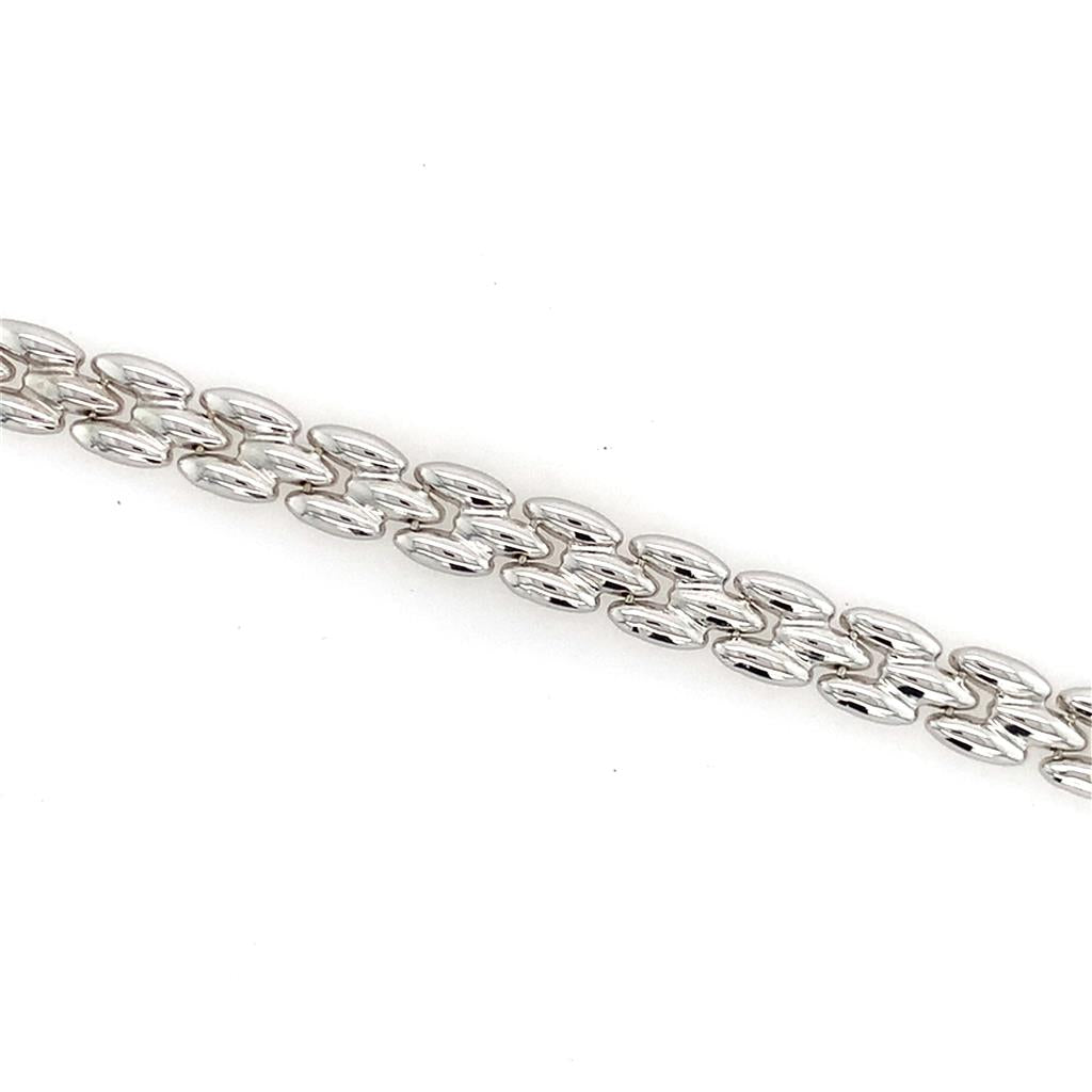 Estate 14K Brick Style Bracelet