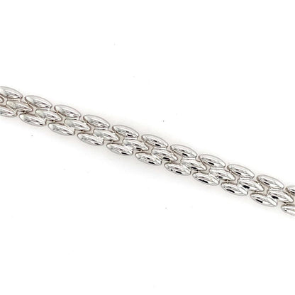 Estate 14K Brick Style Bracelet