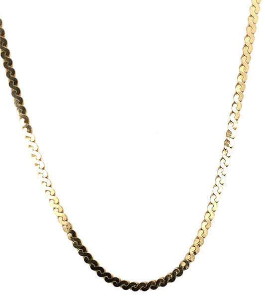 Estate 14K Flat Chain