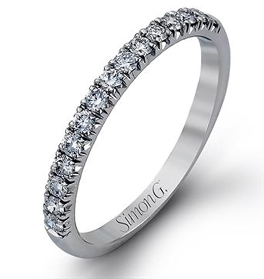 Simon G. 18Kw Diamond Wedding Band