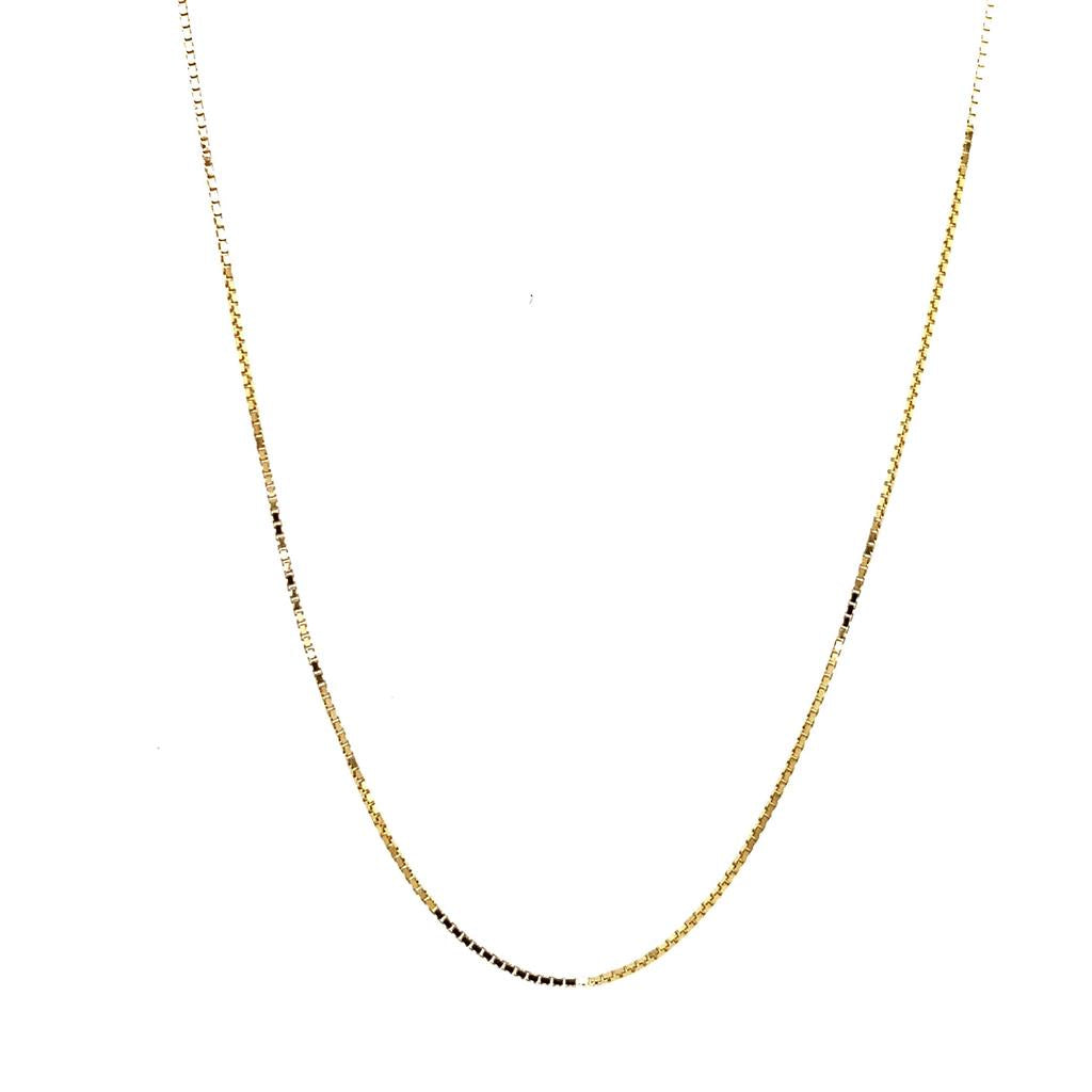 Gold Box Chain - 18"