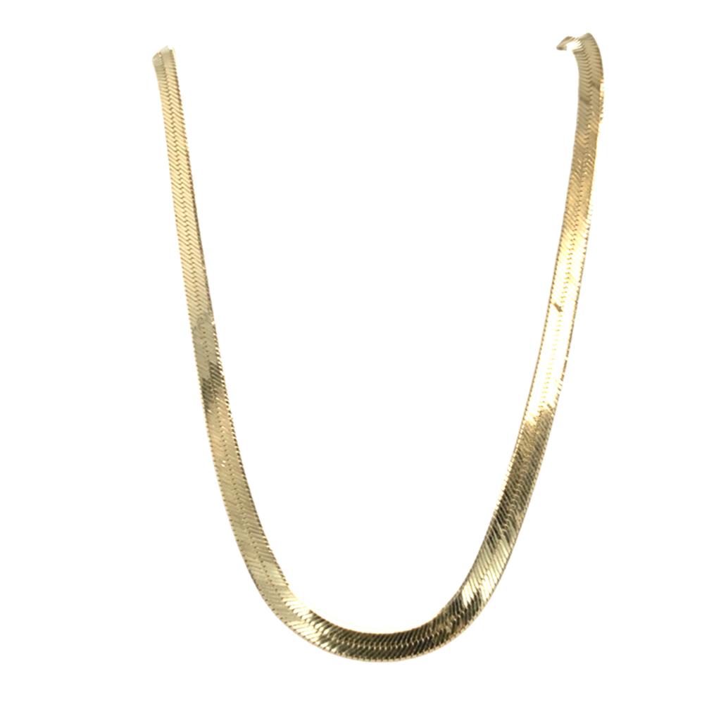 Estate 14K Herringbone Chain
