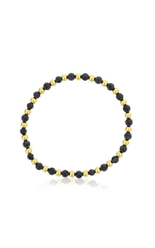 Dee Berkley Shine Bright Birthstone Mini Bead Bracelet- February