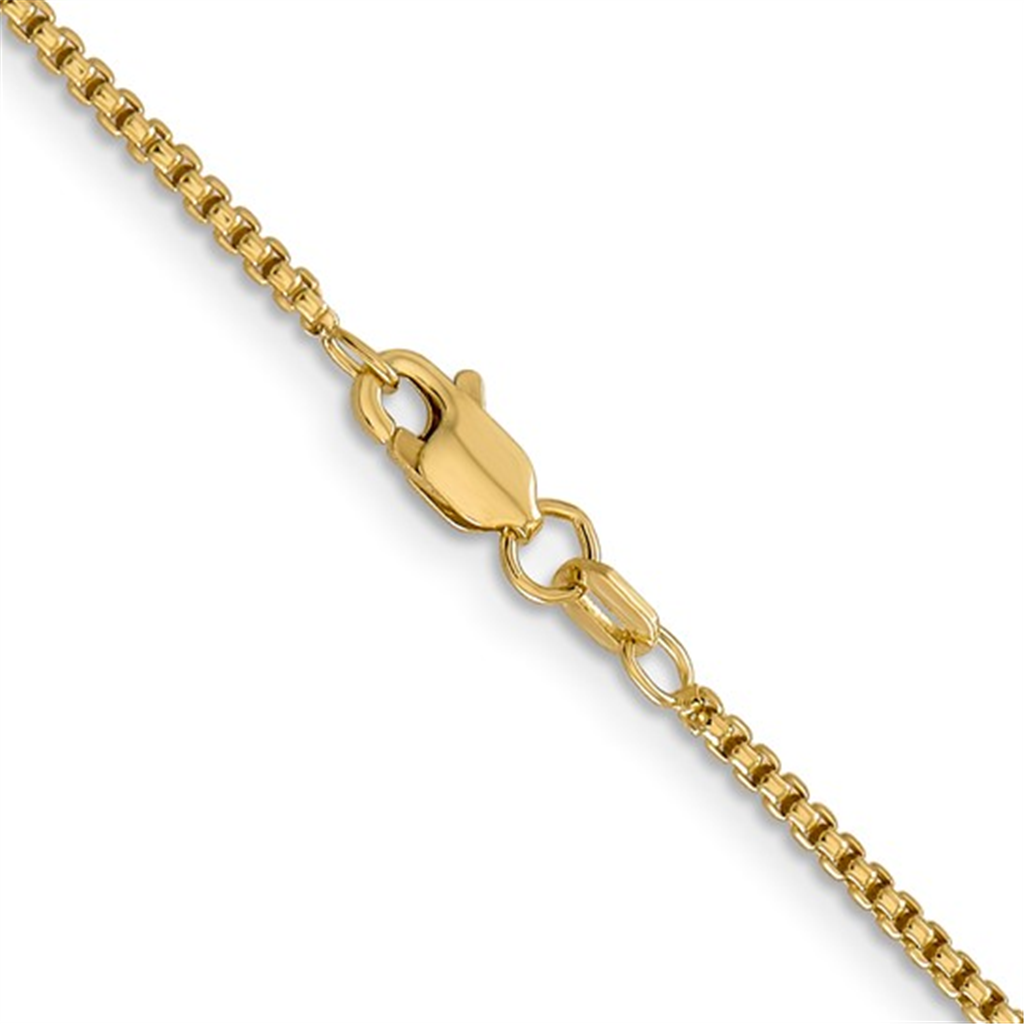 Rolland's Designs 1.5Mm Semi-Solid Round Box Chain