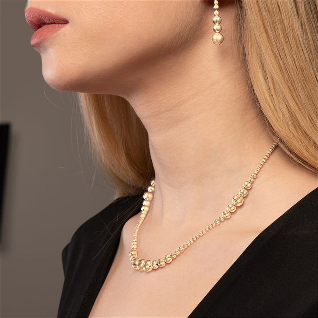Desmos 18K Yellow Gold Plated Necklace