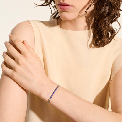 John Hardy Silver Bracelet with Blue Sapphires