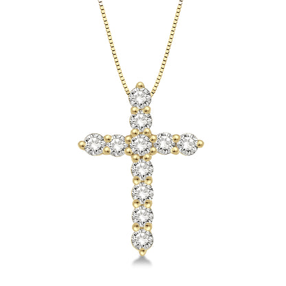 Rolland's Designs Diamond Cross Necklace