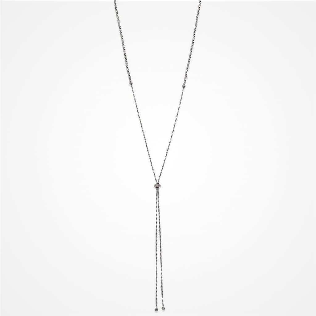 Desmos Sterling Silver Diamond Necklace