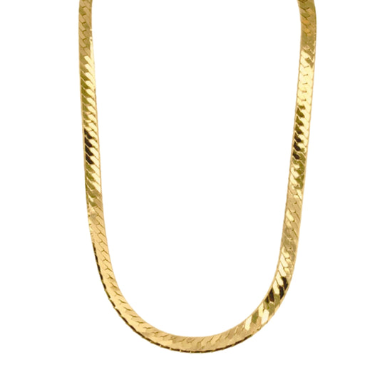 Estate 14K Gold Herringbone Chain