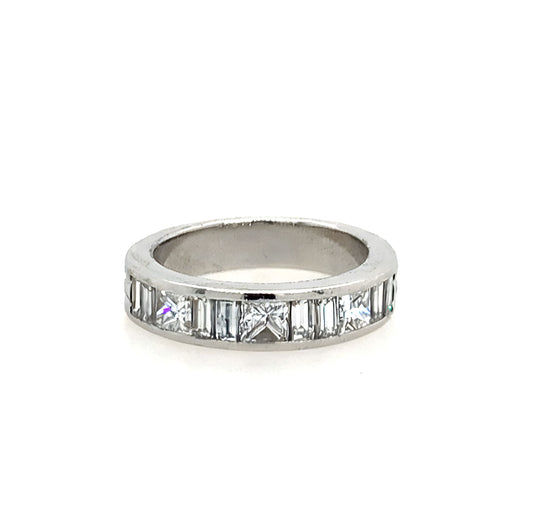 Estate Platinum Diamond Ring