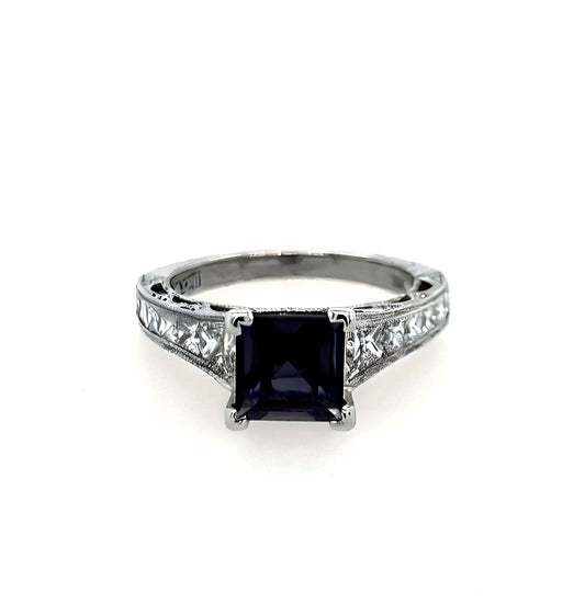 Estate Tacori 18K Gold Diamond Setting