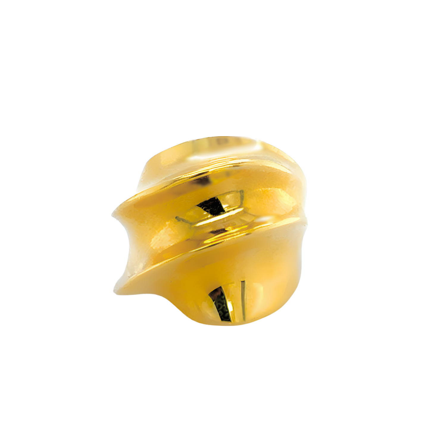Estate 18K Gold WideTwist Ring