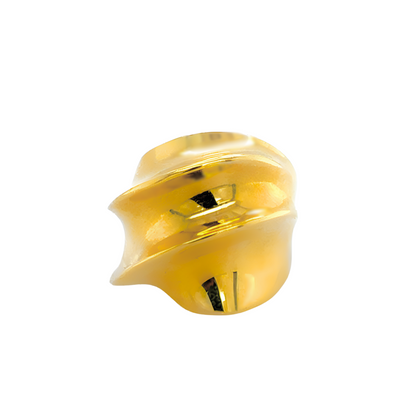 Estate 18K Gold WideTwist Ring