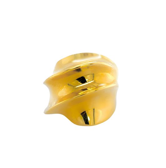 Estate 18K Gold WideTwist Ring