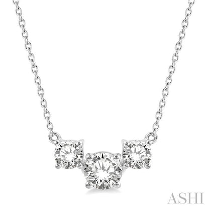 Rolland's Designs 14K White Gold & Diamond Necklace