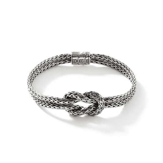 John Hardy Double Row Love Knot Bracelet