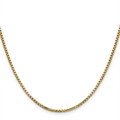 Rolland's Designs 22" Semi-Solid Round Box Chain