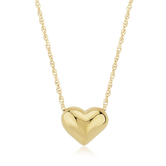Carla Puffed Heart Pendant