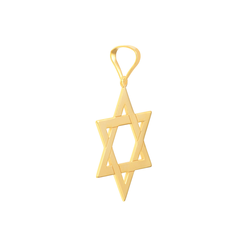 Rolland's Design 14K Gold Star of David