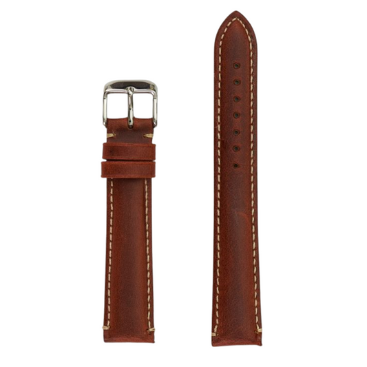 Rolland's Design 20Mm Chestnut Leather Watch Strap