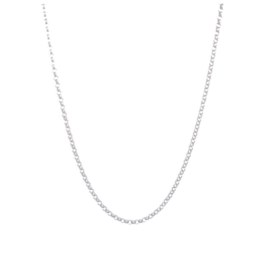 Silver Rolo Chain