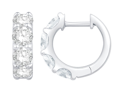 Rolland's Designs Lab Grown 3,00 Carat Studs