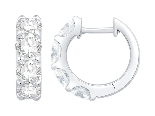 Rolland's Designs Lab Grown 3,00 Carat Studs