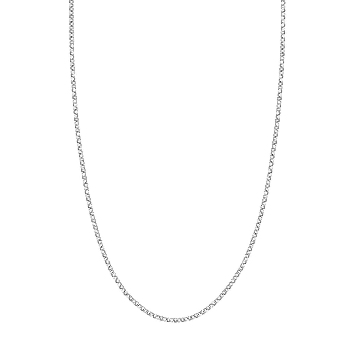 Rolland's Designs White Gold Rolo Chain